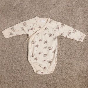 Jamie Kay Floral Onesie with Tie